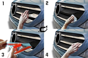 Nakładki na grill Ford KUGA - SUV 5 2008-2012