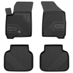 Dywaniki gumowe No.77 do Dodge Journey I 2008-2020 1 i 2-rząd siedzeń, system mocowania nie pasuje do wersji Black Code